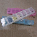 7 Days Weekly Pill Box Holder Medicine Storage Organizer Tablet Container JR