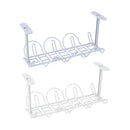 5X(1Pc Socket Storage Rack Plug Wire Organizer Holder Table Bottom Power C F6K9)