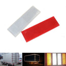 1PC red warning reflective safety plate reflector stickers for car truck3C