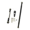 Metal Steering Servo Rod Linkage for 1/12 MN86K MN86KS RC Carwler Black