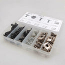 60x Car Engine Protection Pan Hardware Kit Pin Clip Nut for Audi A4 /VW Passat n
