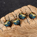 1x Natural Blue Tigers eye jasper quartz Sphere crystal ball rock Healing New
