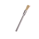 5X/set 3mm*5mm Shank Polishing Brass Wire Wheel Brushes Rotary Cleaning Tool BX