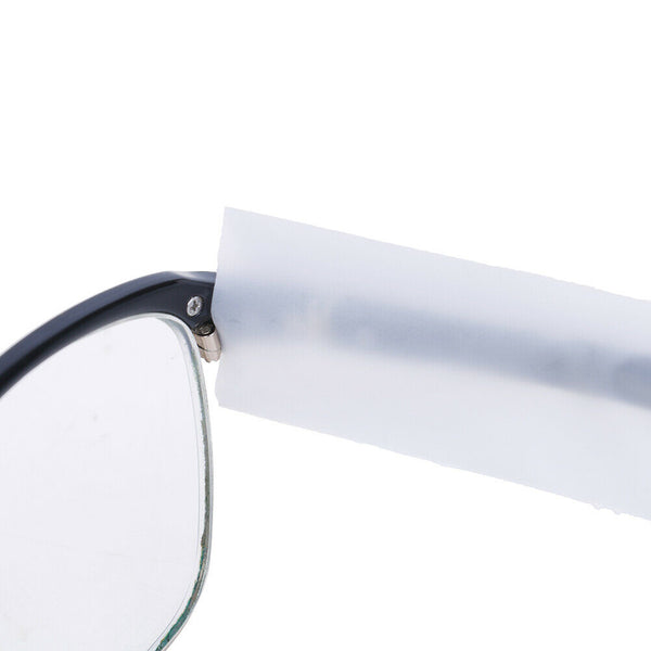 50pcs Plastic Disposable Covers Glasses Legs Slender Bag Hair Dyeing Protect BX