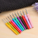 Clover Soft Handle Touch Ergonomic Crochet Needle Hook All Sizes 13.7cm Knitting