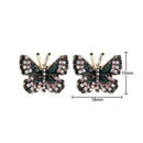 Small Fresh Sweet Butterfly Earrings Left And Right Wings Earrings X7A4