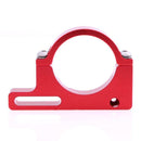 Bicycle Front Derailleur Clamp Aluminum Conversion Seat Adapter(Red)