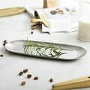 2 Pieces Stainless Steel Towel Tray Storage Tray Fruit Trays Cosmetics Jewe J9O3