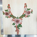 Embroidery cloth lace cloth machine embroidery diy flower clothes patch water F4