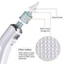 200PCS Baby Nasal Aspirator Nose Cleaner Filter Cotton Nasal Suction Disposable