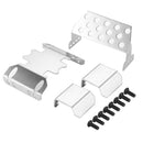 5pcs Metal RC Car Chassis Protective Plate for RC Climbing Car Accessories