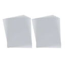 20Pcs Half Transparent Shrink Film Sheets Shrinkable Paper DIY Art Craft Project