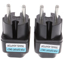Universal AU / US / EU to DE AC Power Charger Plug Travel Adapter ConverterBX