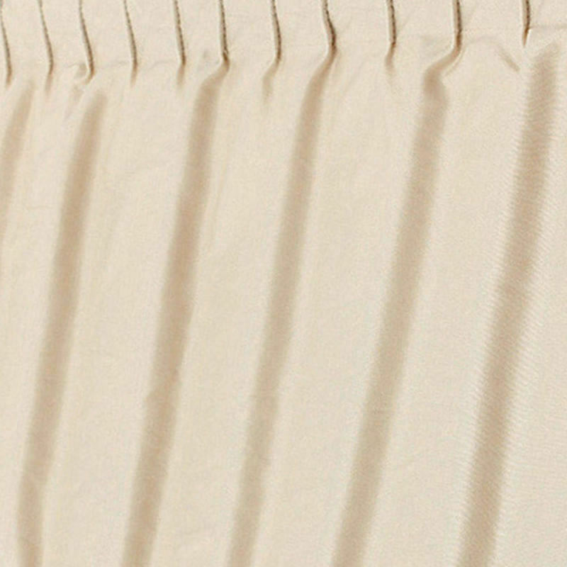 2Pc Beige VIP Car Van SUV Window Curtain UV Sunshade Visor Kit Univers BWR