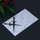Sword Flower Group Joint DIY Metal Stencil Scrapbook Embroidery Cutting Die