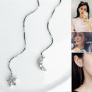 of ladies delicate stars and pendant earrings long earrings gift