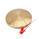 For Band Percussion Musical Instrument Brass Hand Gong with Wooden Stick