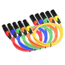 3ft XLR Male To Female Microphone Cable Balanced Audio Lead Mic Lead Cables
