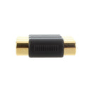 Triple 3 RCA Phono to RCA Phono Female Connector/Coupler [Electronics]