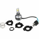 H4 COB LED Bulb HID White Lights 360 degree Hi/Low Beam Motorcycle Headligh B6Q7