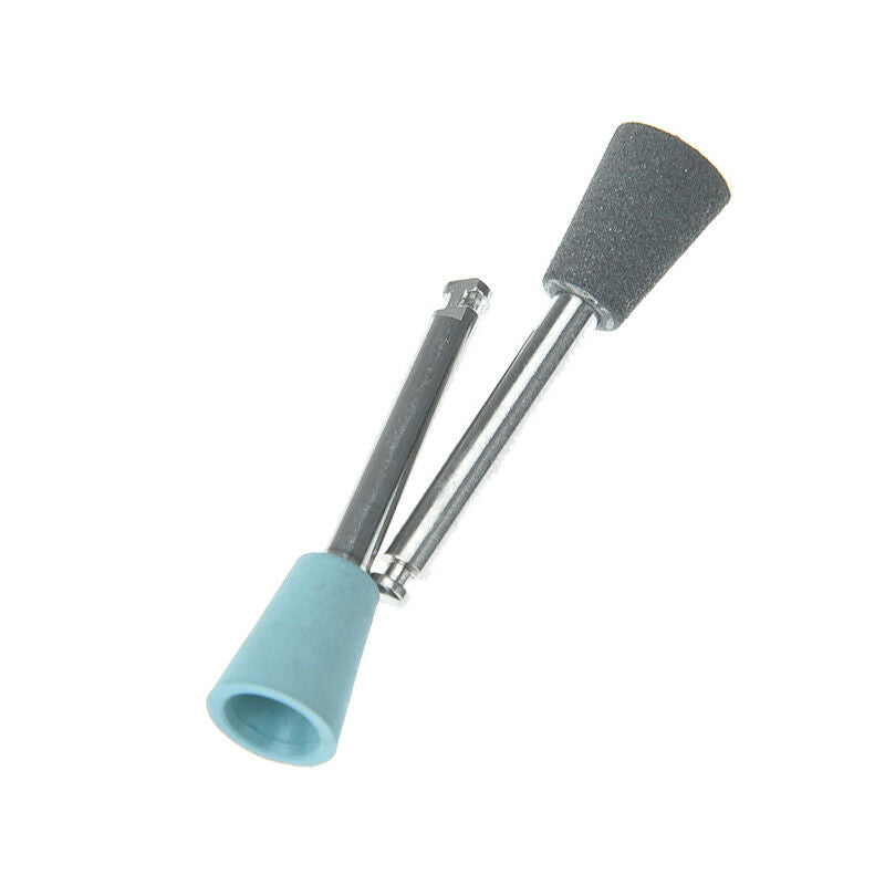 9pcs/set dental lab silicone polisher diamond burs cups teeth polishing kits 3C