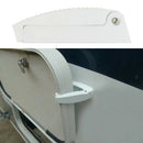 5pcs Marine Boat Replacement Safety Door Gate Latch White Plastic Clip