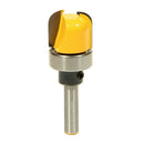 Round Nose Shank Mold Bearing 3/4'W x 5/8'H Flush Trim Router Bit Wood Mill