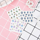 50X nail art water decals transfer stickers butterfly flower decoration tips M&