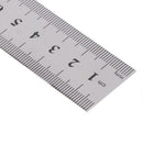 50cm 20'' Double Side Scale Stainless Steel Straight Ruler Measuring Ruler Tools