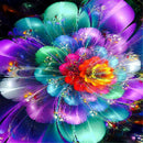 5D DIY Full Drill Diamond Painting Cross Stitch Embroidery Kit (Flower02)