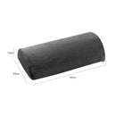 Memory Foam Half Moon Bolster Knee Neck Roll Pillow Pain Support Lumbar G7I7