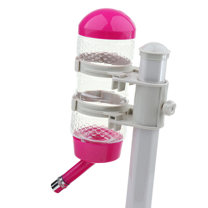 Pet Feeding Water Bottle Adjustable Waterer Dog Cat Water Drinking Fountain
