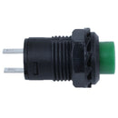 1 X 12mm Car Boat Latching Lock Push On / Off Button 125V 250V green