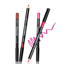 QiBest Black Rod Waterproof 12 Color Lip Liner Pen Lasting Lip Matte Lipsti E8J1