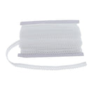 50 Yards Stretch Elastic Lace Trim Ribbon for Hairband Clothing White