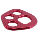 High Strength Paw Rigging Plate Rock Climbing Equipment Tree Arborist Red