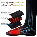 Cotton Breathable Electric Heating Socks Winter Outdoor Sports Heated Socks