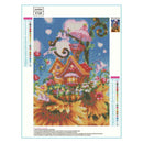 5D DIY Full Drill Diamond Painting Mysterious Garden Cross Stitch Kit Decor