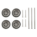 1:64 Scale 11mm Wheel Rubber Tires for Matchbox Cars Vehicles Parts B6