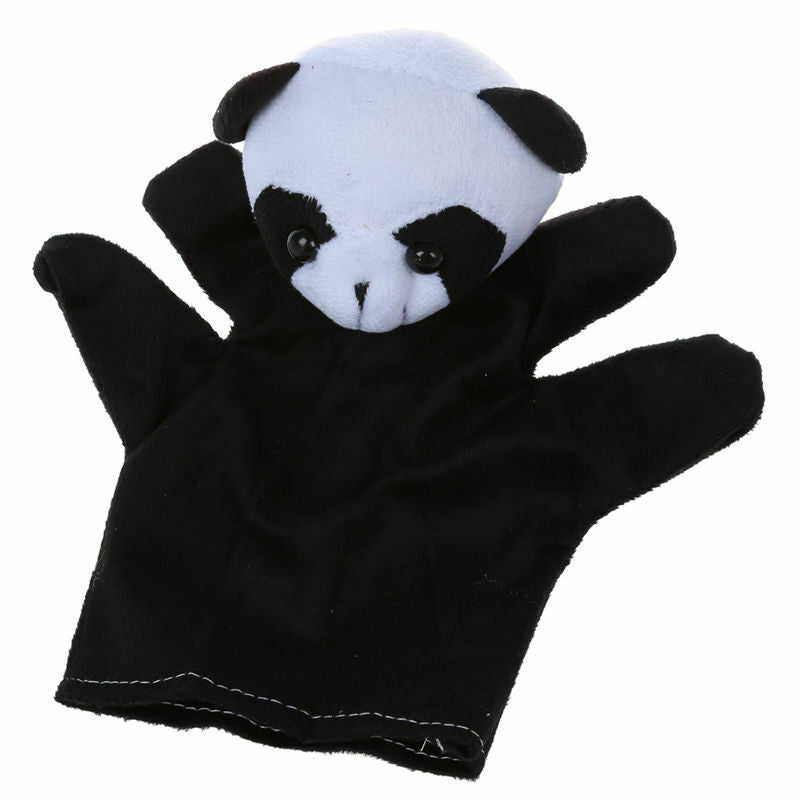 Panda Black and White Finger Puppet and Hand Puppet Z1B9