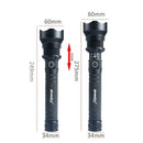 Skywolfeye High-Power Led Glare Flashlight Telescopic Focus Flashlight 3 Mo
