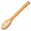 Body Brush, Bath Brush, Health Brush Long Handle Brush for Back, Natural Br P1C9