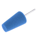 2Pcs Polishing Wheel Cone Shaped Buffing Pads Car Cleaning Brush Grinders Blue