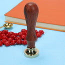 Copper Head Wax Sealing Stamp DIY Envelope Card Decor Seal with Handle(F35)