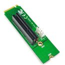 High speed NGFF M.2 To PCI-e 1X/4x Card Key PCIe Slot Adapter (High Quality)