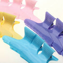 12x Colorful Hairdressing Tool Butterfly Hair Claw Salon Section Clip Clamp J8K5