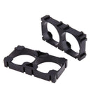 10Pcs 26650 2x Lithium Battery Triple Holder Bracket For Diy Battery Pack