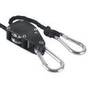 2 Pairs 1/4 Inch 8-Feet Long Adjustable Heavy Duty Clip, Reinforced Metal I I7M1