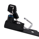 Motorcycle Black Anti-Theft Helmet Lock Kit for Kawasaki Z900 2017-2019
