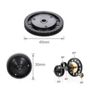 Gearbox Transmission Gears with Motor Gear for Axial SCX10 RC Crawler Car